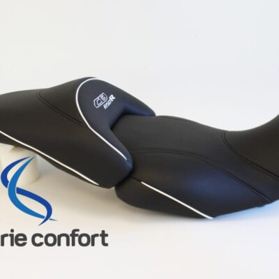 Selle confort moto HONDA CB 650 R Noir Carbone