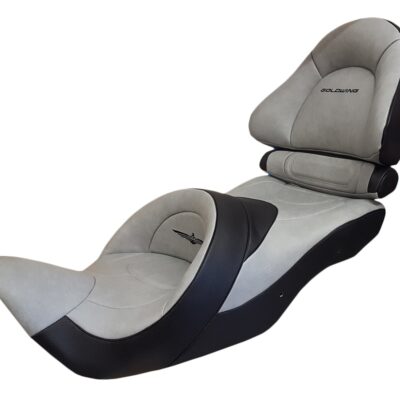 Selle confort moto HONDA Goldwing 1800 - Ref.1702 Grise et Noire
