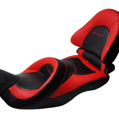 Selle confort moto  HONDA Goldwing 1800 - Ref.1701 Rouge et noire