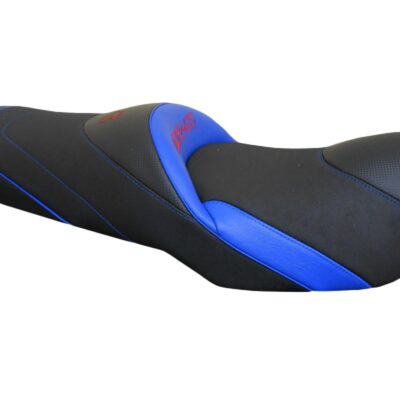 Selle confort moto KAWASAKI ER 5 Noire et Bleue - Ref.1523