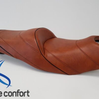 Selle confort moto KAWASAKI ZR 7 Cuir Marron