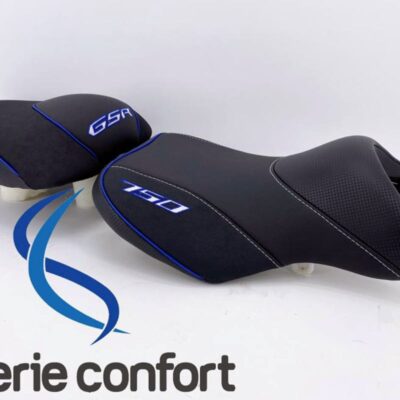 Selle confort moto SUZUKI GSR 750 - Ref.BLEU