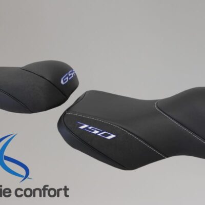 Selle confort moto SUZUKI GSR 750 - Ref.NOIR