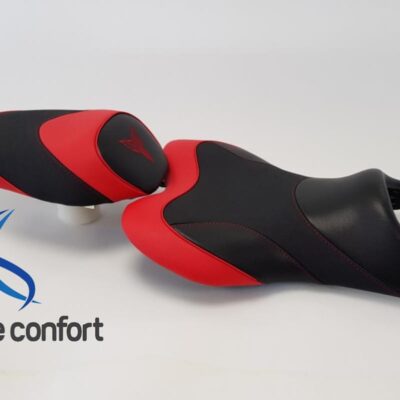 Selle confort moto YAMAHA MT 07 - Ref.CHARBON-ROUGEVIF
