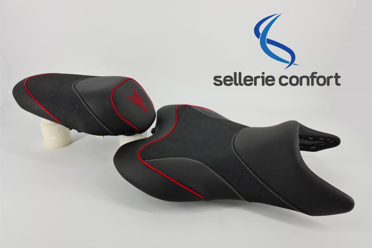 Selle confort moto YAMAHA MT 07 - Ref.ENDURO-ROUGE
