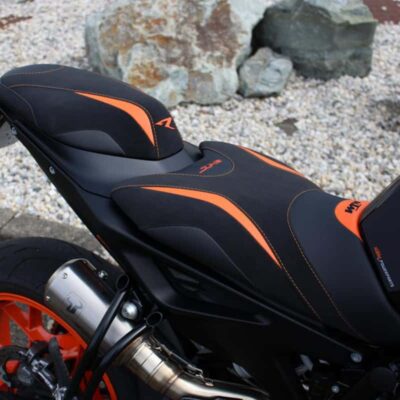 Selle confort moto KTM 790/890 Duke (Noir Alcantara)