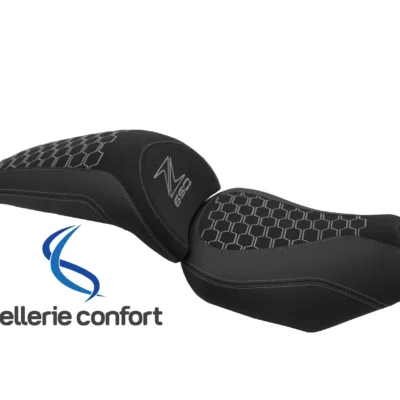 Selle confort moto KAWASAKI Z 650 ou Ninja 650 - Nid d'abeille Ref.2602