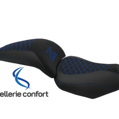 Selle confort moto KAWASAKI Z 650 ou Ninja 650 - Nid d'abeille Ref.2599